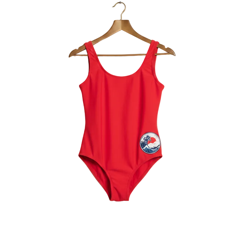 Beach Lover's One-Piece Bathing Suit
