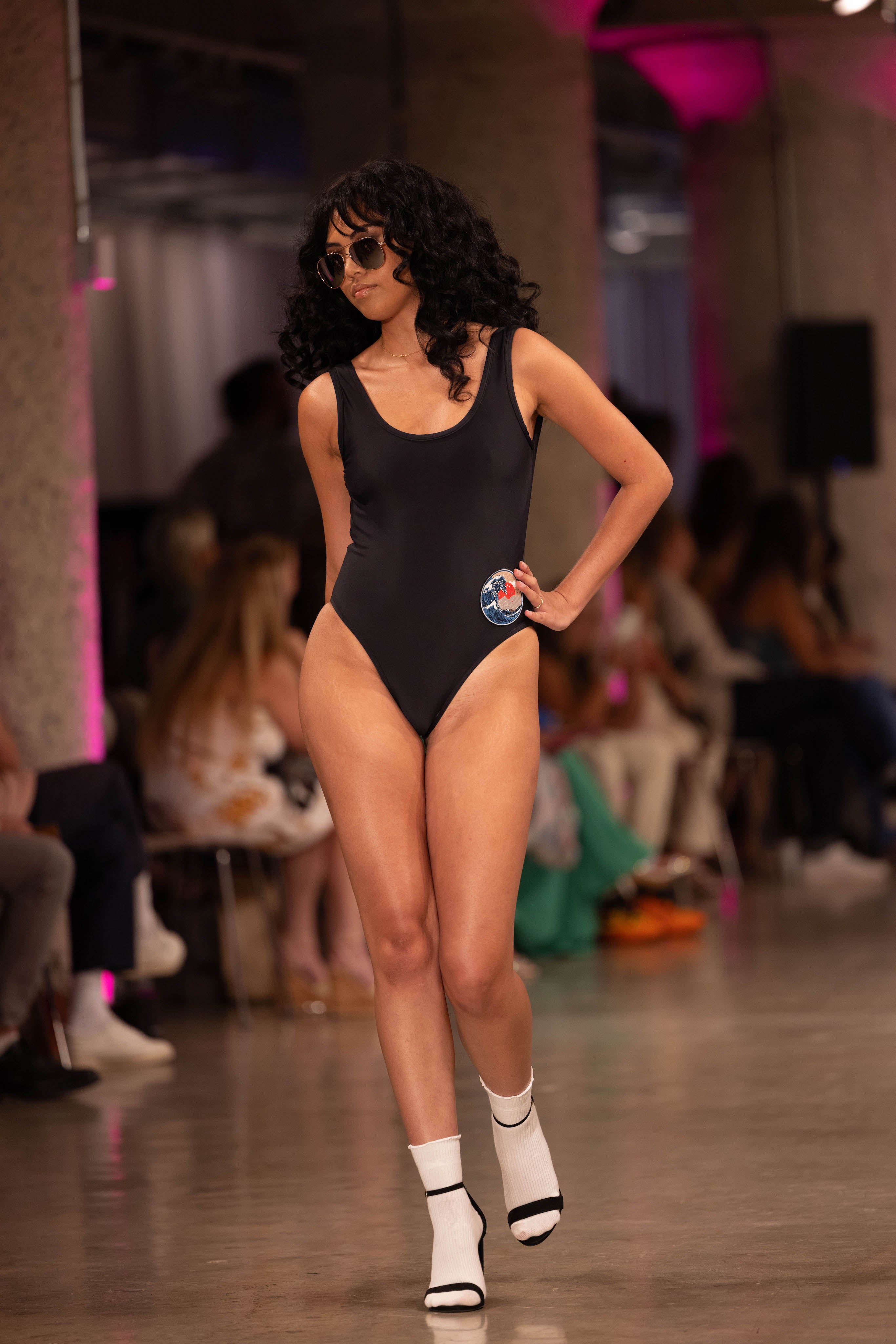 Beach Lover's One-Piece Bathing Suit