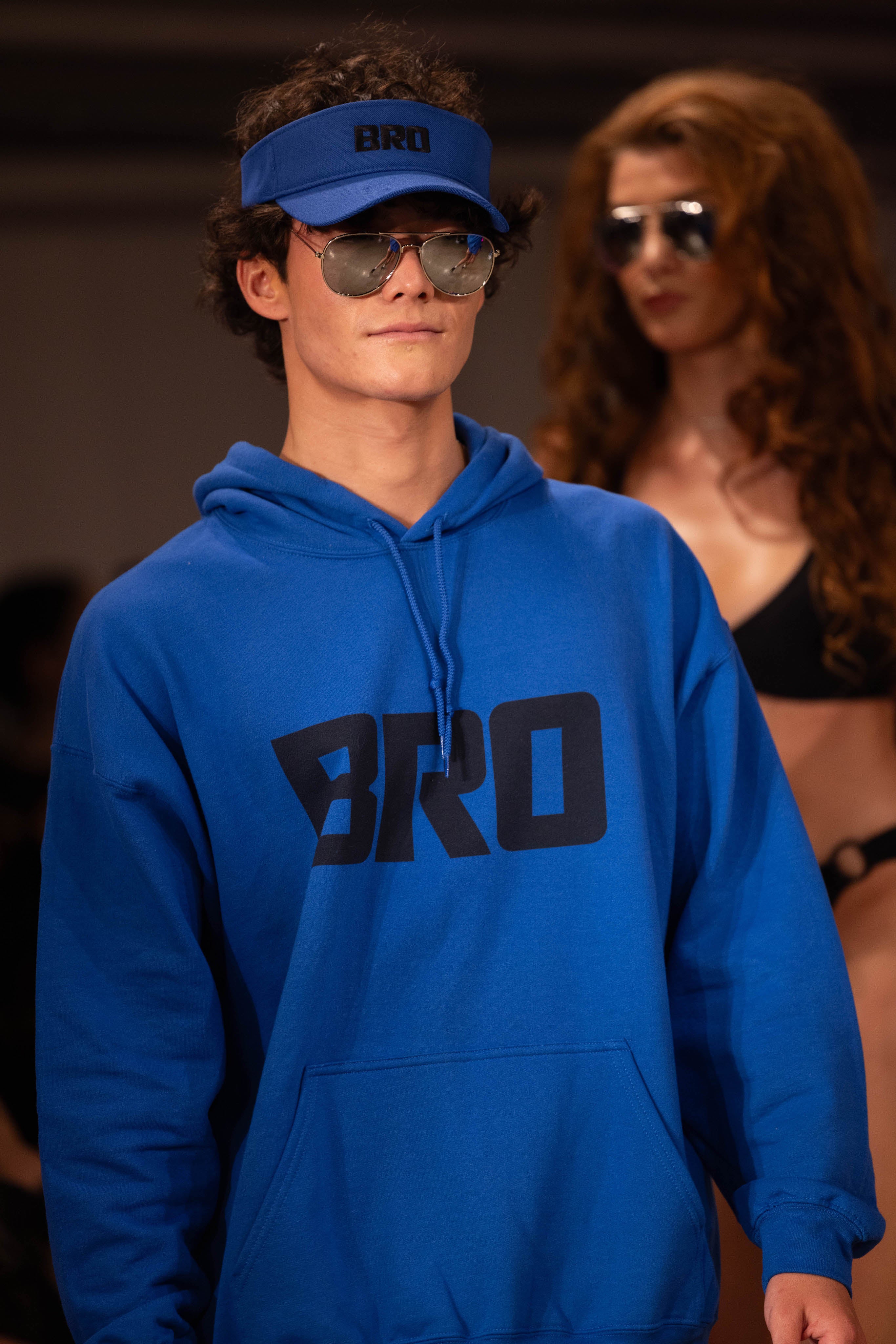 Oversized “Bro” Hoodie Sweatshirt