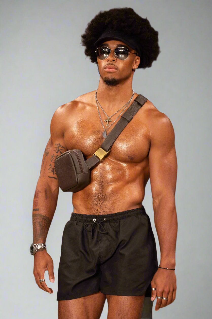 Active Swim Trunk, Vented Side, 3” Length