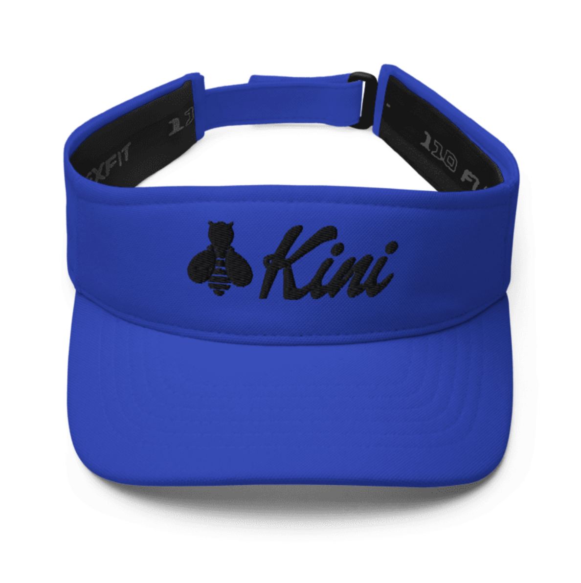 All-Activity Bee-Kini Sun Visor - Colorful Visor with black cursive