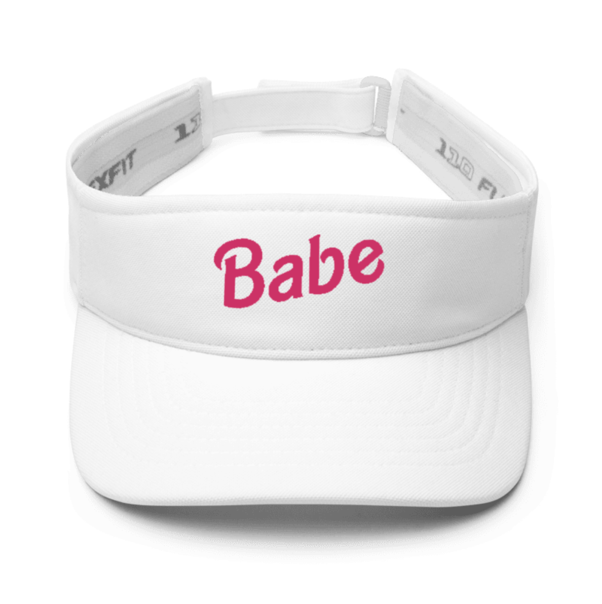 All-Activity Babe Sun Visor - White with colorful print