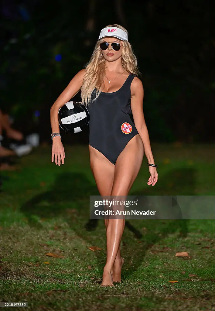 Lifeguard's One-Piece Bathing Suit